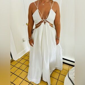 Hellen O’Connor/ Anthropologie Bridal gown/ Maxi dress
